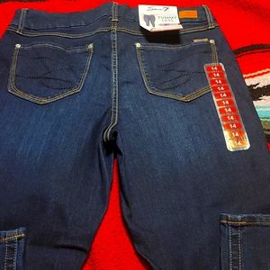 Nwt seven7 tummyless skinny jeans size 14